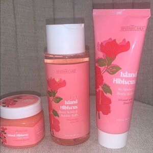 The Spathecary Island Hibiscus Body Care Set